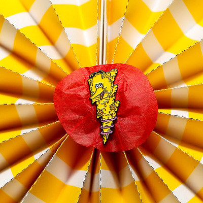 Big bolt enamel pin sw029