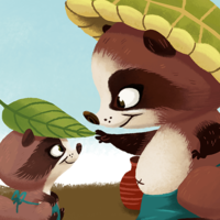Tanuki in Training Print - Thumbnail 2