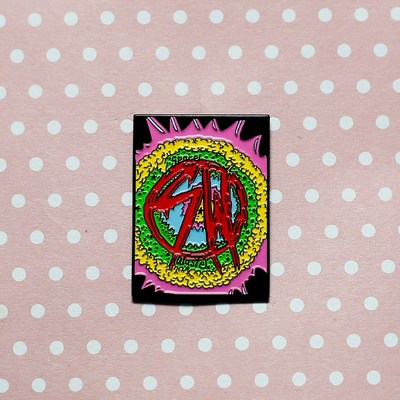 Space waste enamel pin sw025