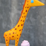 Yellow Giraffe with spots-1