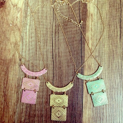 Aileen- delicate tribal necklace