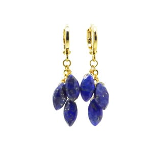 Lapis Lazuli Dangle Earrings