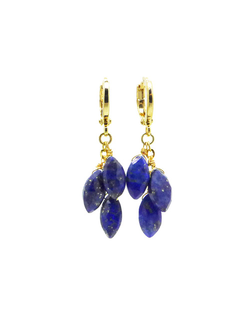Lapis Lazuli Dangle Earrings