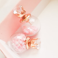 Crown bauble earrings - Thumbnail 1