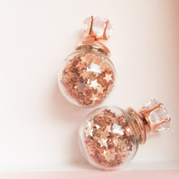 Crown bauble earrings - Thumbnail 4