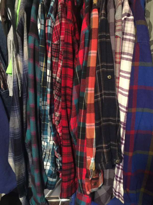 Vintage oversize flannel