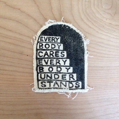 "everybody cares" elliott smith tribute patch - Thumbnail 4