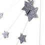 NEW COLOR : Constellation CHARCOAL Garland 10 Foot Sparkle Glitter Garland-1