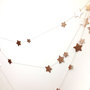 NEW COLOR : Constellation COPPER Garland 10 Foot Sparkle Glitter Garland-2