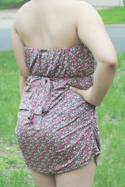 Daring Strapless Dress