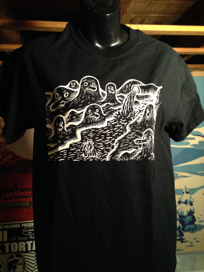 Sewer Ghosts T shirt by C. Cilla