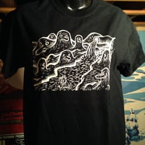Sewer Ghosts T shirt by C. Cilla