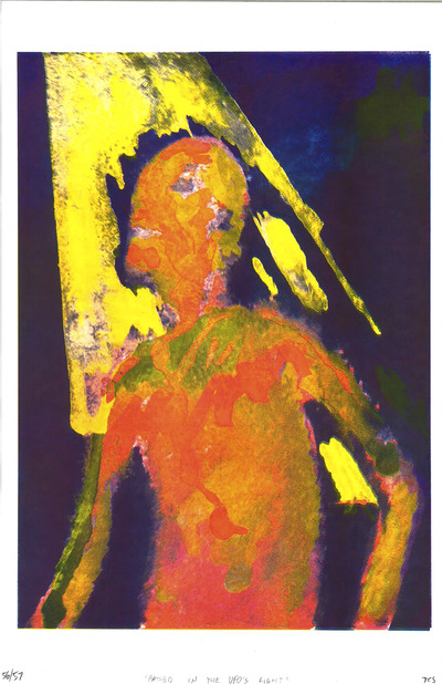 Bathed in the UFO's Light Print