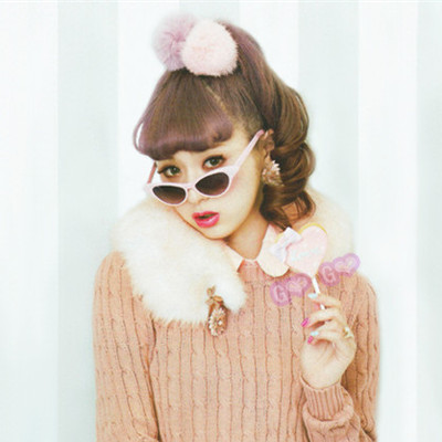 Pom pom ponytails (set) - Thumbnail 5