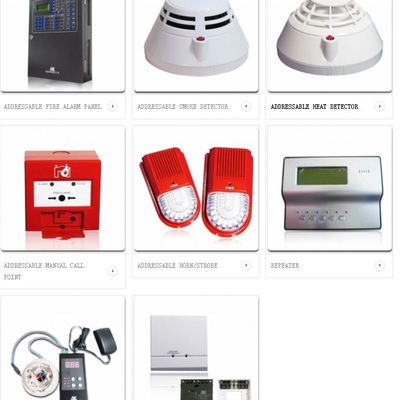Fire alarm control panel mn300e 100 point addressable fire alarm