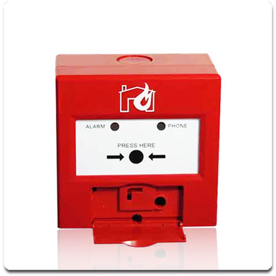 Fire call point addressable fire alarm system emergency box