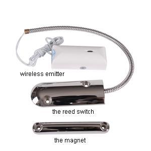 WIRELESS ROLLING SHUTTER GARAGE DOOR MAGNETIC CONTACT