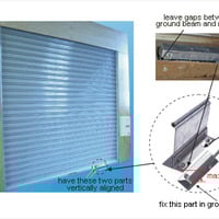 WIRELESS ROLLING SHUTTER GARAGE DOOR MAGNETIC CONTACT - Thumbnail 1
