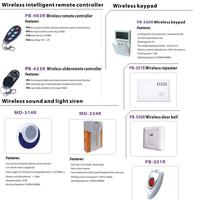 FOCUS WIRELESS DOUBLE SIDE LIGHT AND SOUND SIREN MD-334R - Thumbnail 1
