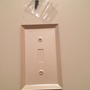 Cheetah print light switch plate-1
