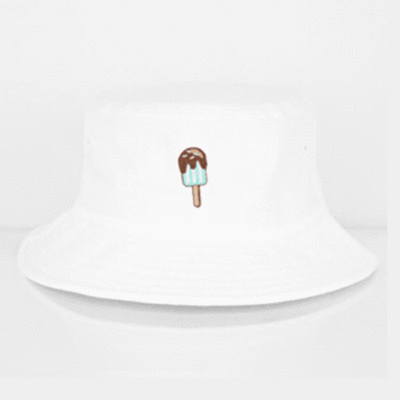 Embroidered sweets bucket hat - Thumbnail 4