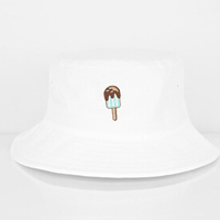 Embroidered Sweets Bucket Hat - Thumbnail 4