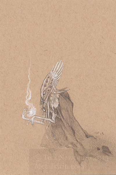 Original Alien artwork: Shaman