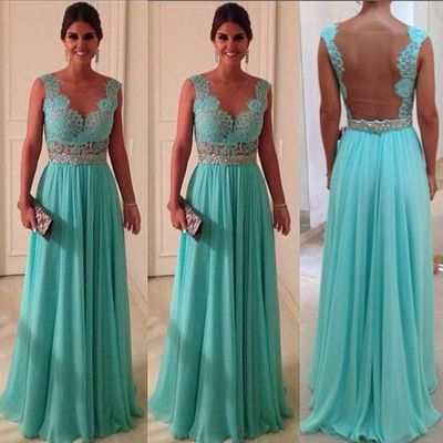 Elegant Open Back Lace Prom Dresses,Lace Graduation Dresses,Lace Bridesmaid Dresses