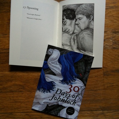 "30 days of johnlock" fanbook