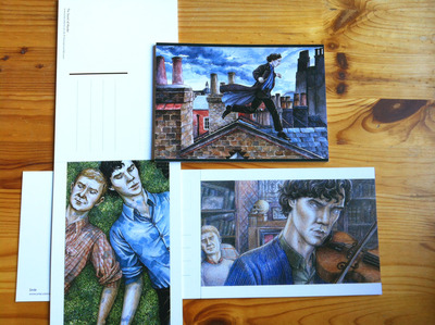 Sherlock Postcard Book #1