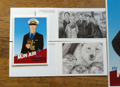 Cabin Pressure Postcard Book