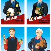 Cabin Pressure Postcard Book - Thumbnail 2