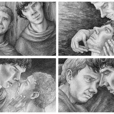 Sherlock artprint: "the beast of baskerville"