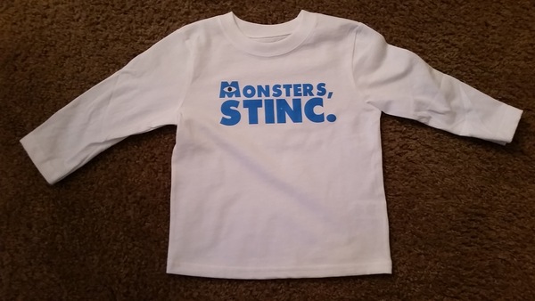 Monsters Stinc Long Sleeve Tee
