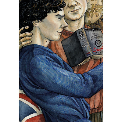 Sherlock artprint: "a short rest"