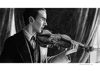 Sherlock Artprint: "Sherlock Then"