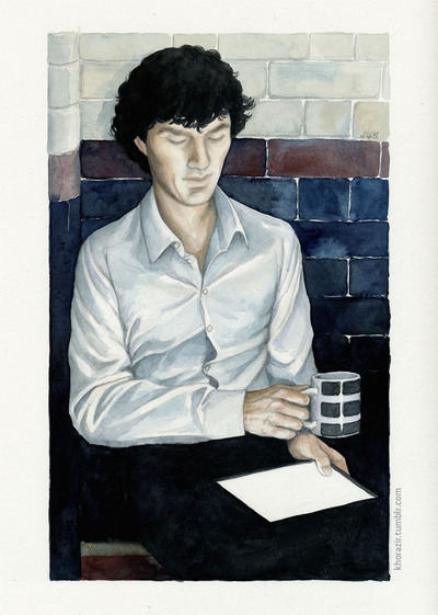 Sherlock Artprint: "Glow"