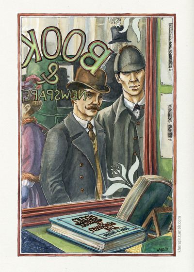 Sherlock Artprint: "The Adventures of Sherlock Holmes"
