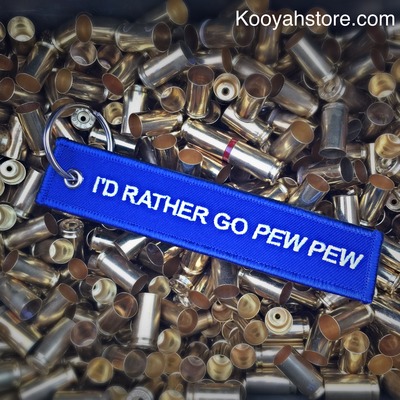 Pew Pew Keychain