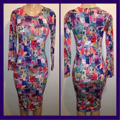 Moving mountain bodycon