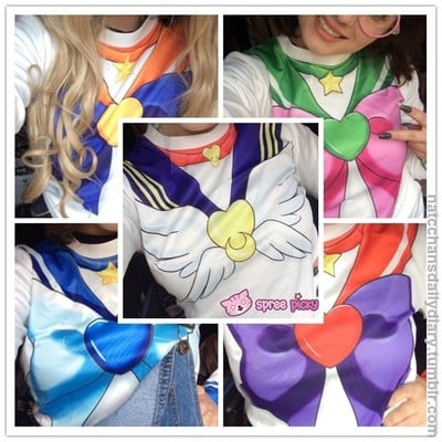 [spree picky design] sailor moon series sweatershirt