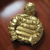 JAPANESE STYLE GOLD CAMOUFLAGE REVERSIBLE THICK COAT JACKET - Thumbnail 1