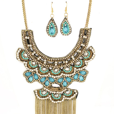 Prague statement necklace