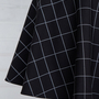 BLACK GRID SKIRT-2