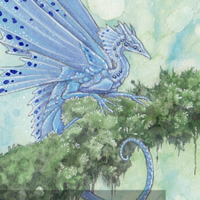 Original aceo artwork: little bug