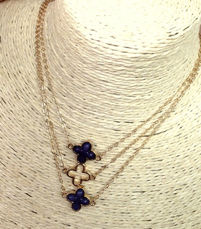 Nylah- Triple Clover Necklaces