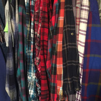 Vintage oversize flannel