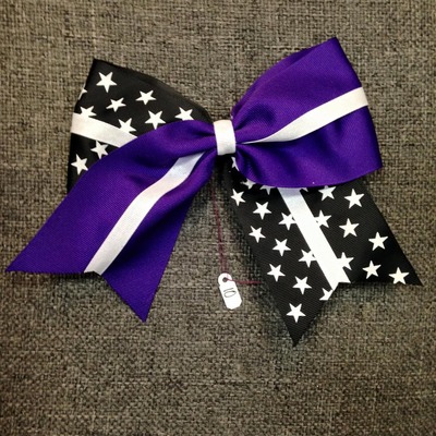 Purple with black stars and glitter white - Thumbnail 1