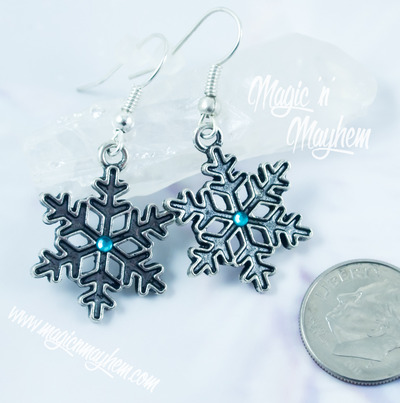 Icy Snowflake Earrings