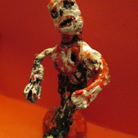 LEGION OF UNDEATH # 51     Zombie Sculpture  5" mixed media - Thumbnail 1